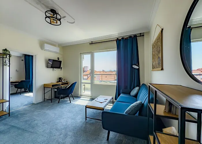 Daire Skyline Terrace Apartment In Center 1 Sofya